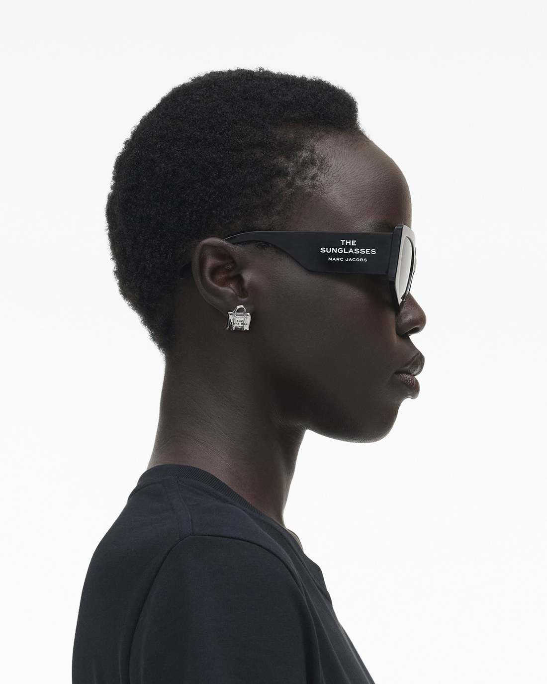 Marc Jacobs The Square Cat Eye Sunglasses Black ACCESSORIES
