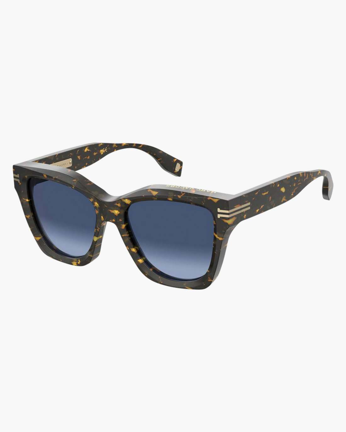 Marc Jacobs Icon Edge Oversized Square Sunglasses Havana ACCESSORIES