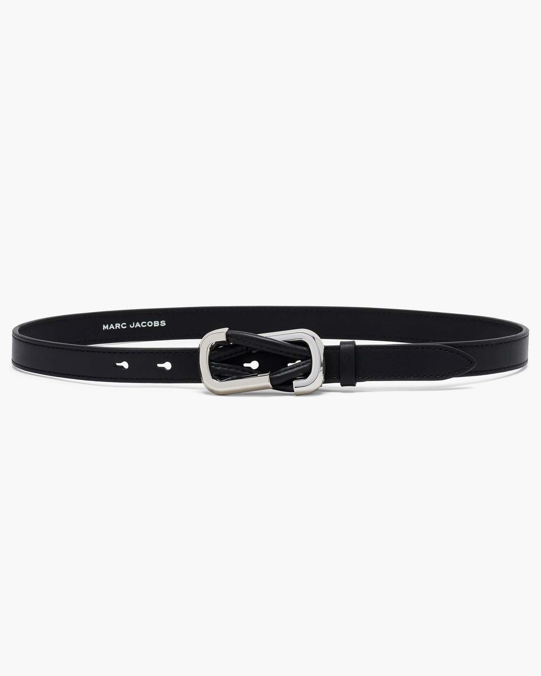 Marc Jacobs The Dual Belt Black/Silver ACCESSORIES