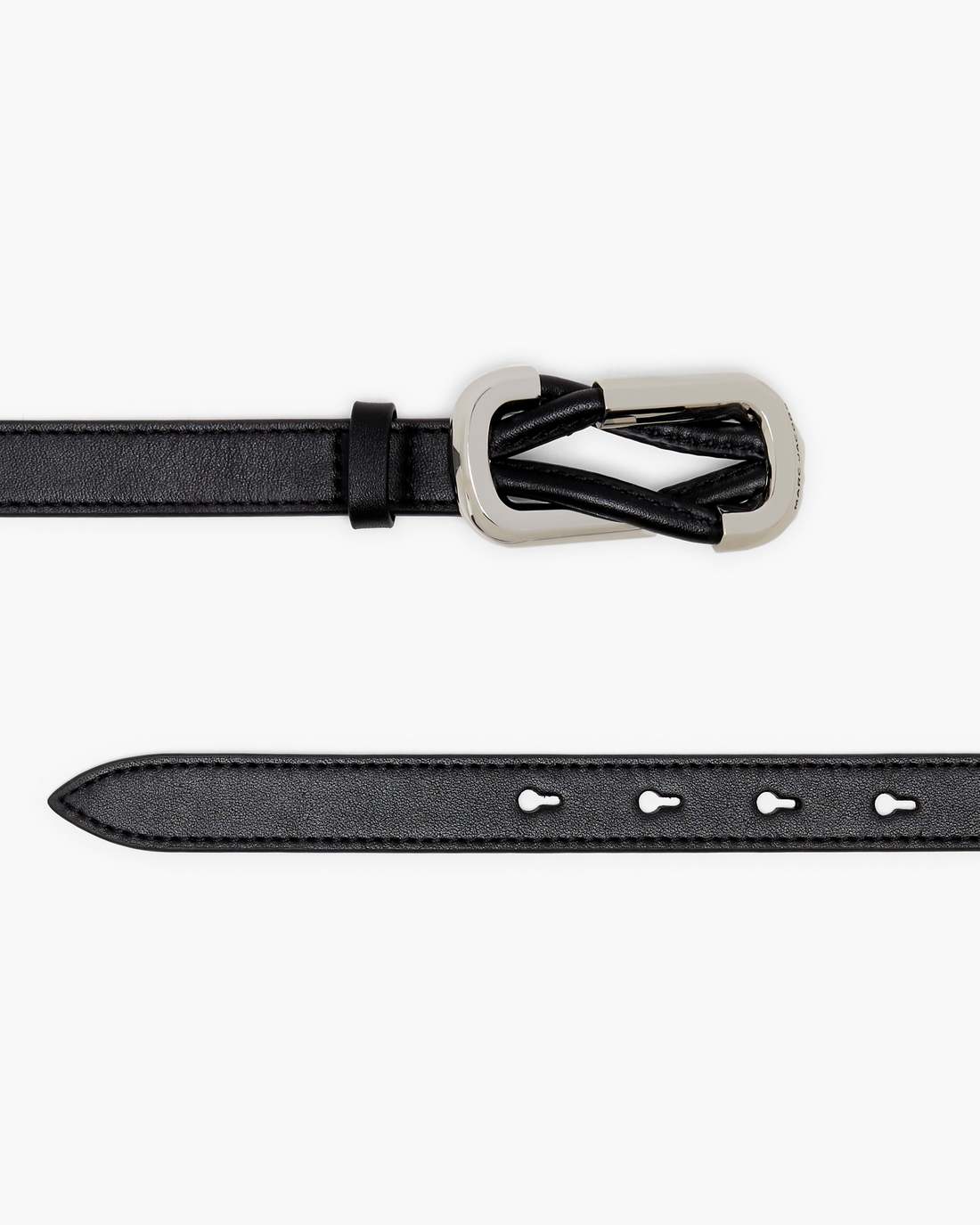 Marc Jacobs The Dual Belt Black/Silver ACCESSORIES