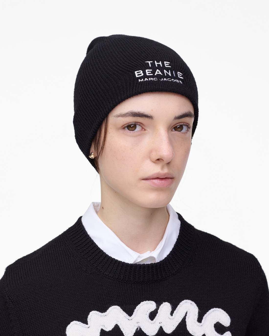 Marc Jacobs The Beanie Black ACCESSORIES