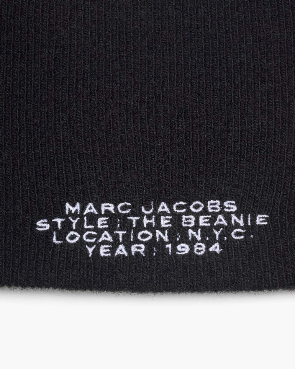 Marc Jacobs The Beanie Black ACCESSORIES