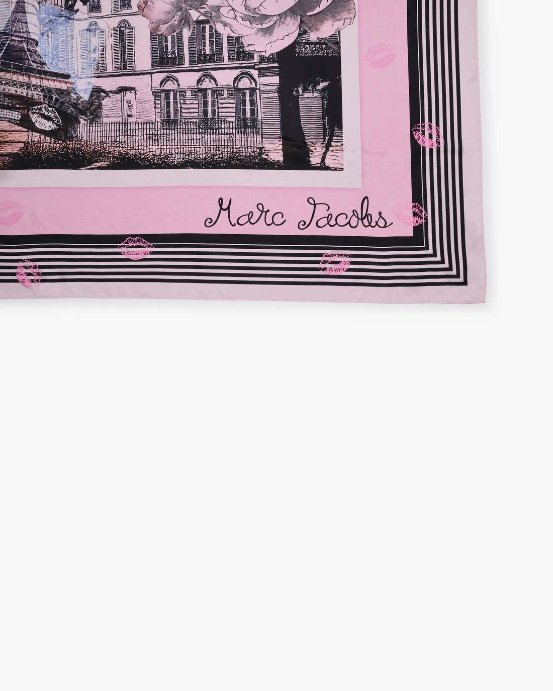 Marc Jacobs The City Silk Scarf Paris Paris ACCESSORIES
