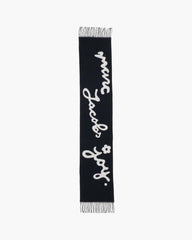 Marc Jacobs Marc Is Joy Scarf Black ACCESSORIES