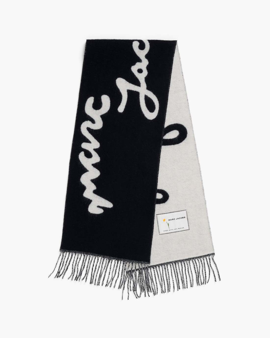 Marc Jacobs Marc Is Joy Scarf Black ACCESSORIES