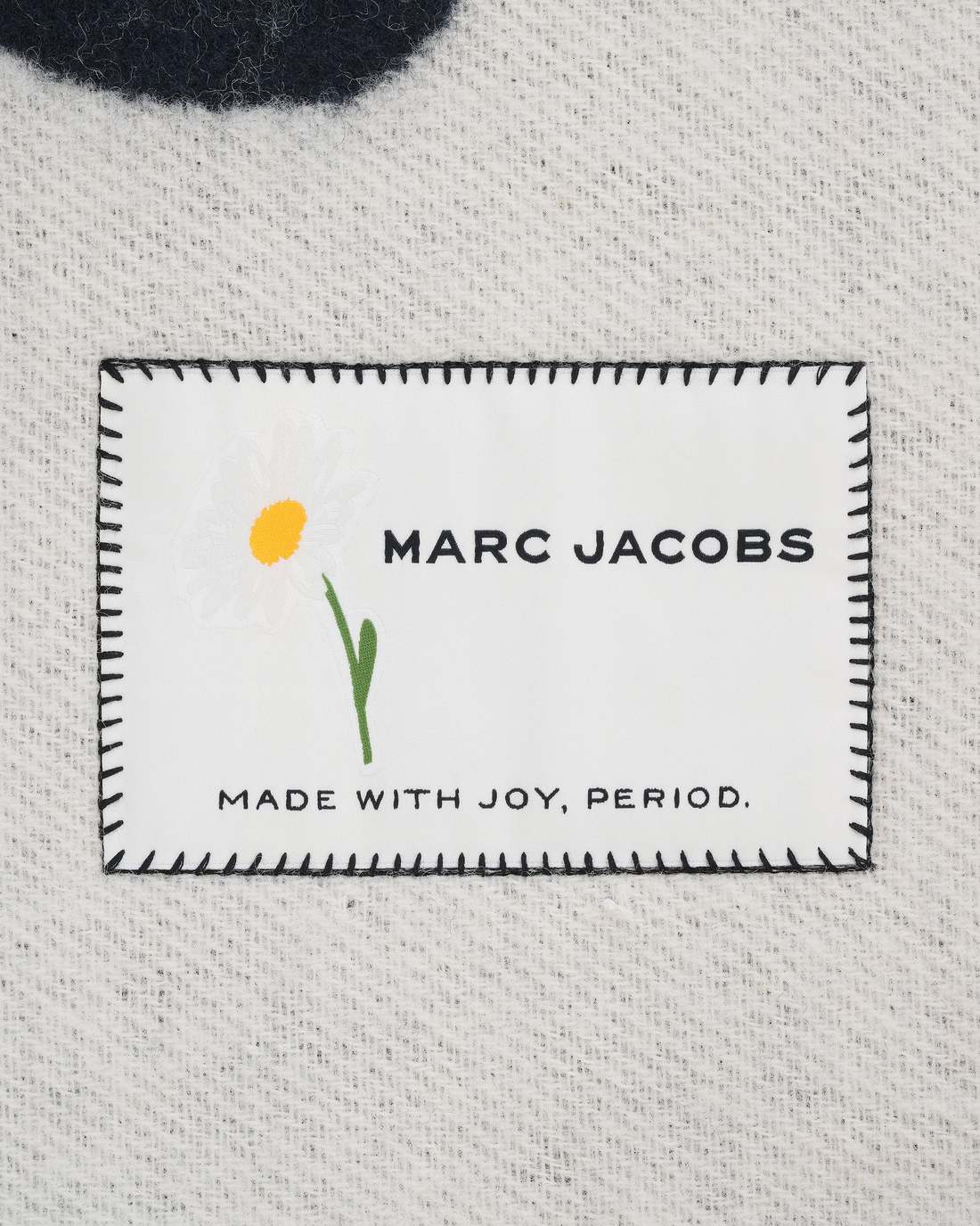 Marc Jacobs Marc Is Joy Scarf Black ACCESSORIES