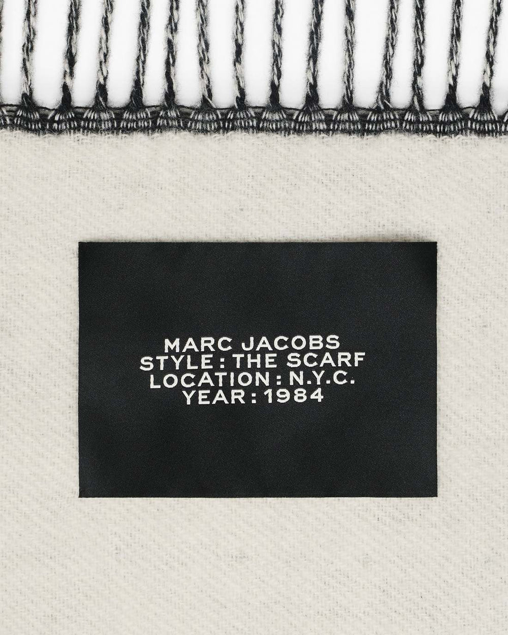 Marc Jacobs The Scarf Black ACCESSORIES