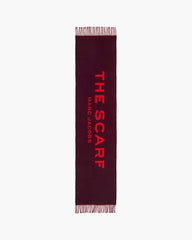 Marc Jacobs The Scarf Dark Plum ACCESSORIES