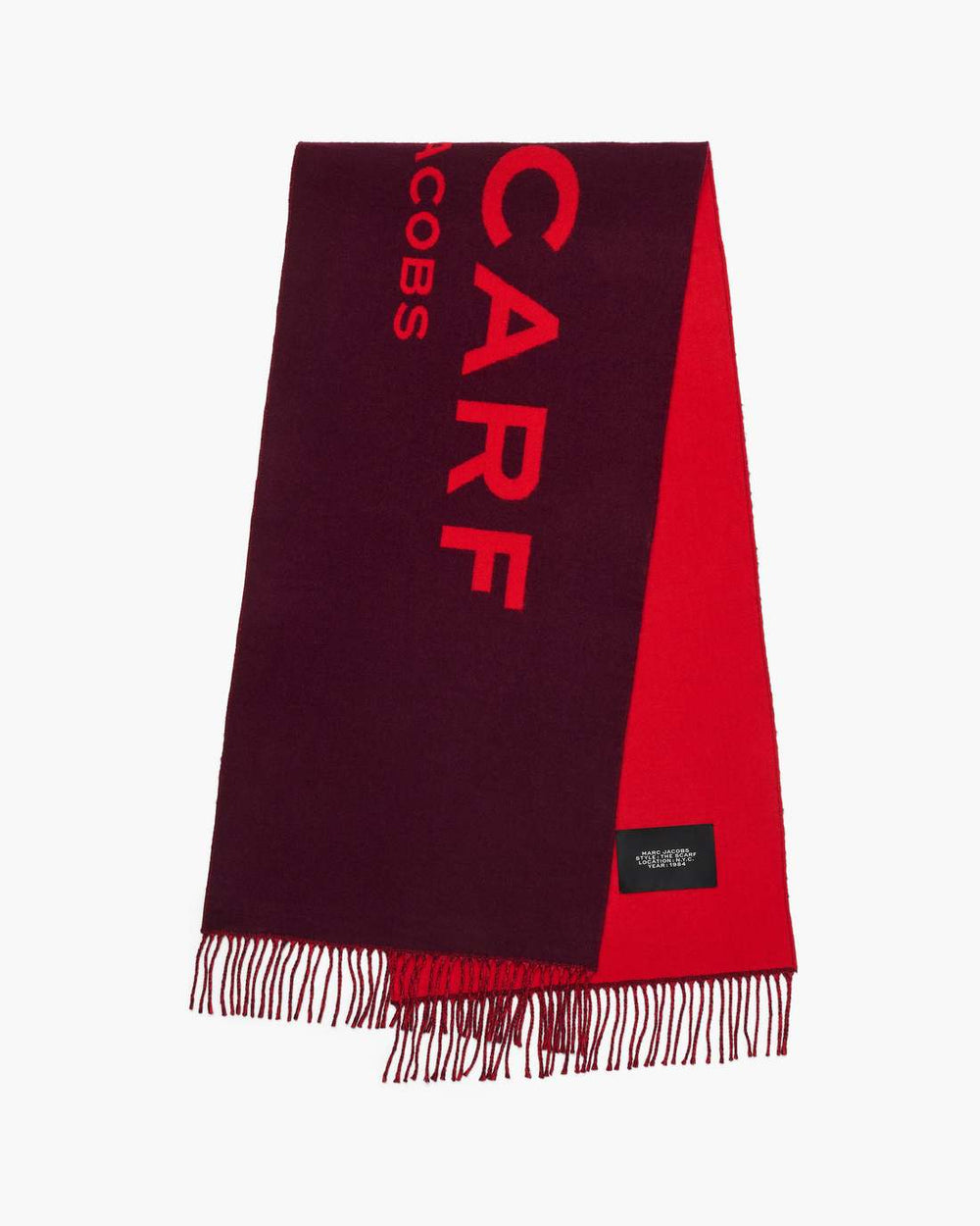 Marc Jacobs The Scarf Dark Plum ACCESSORIES
