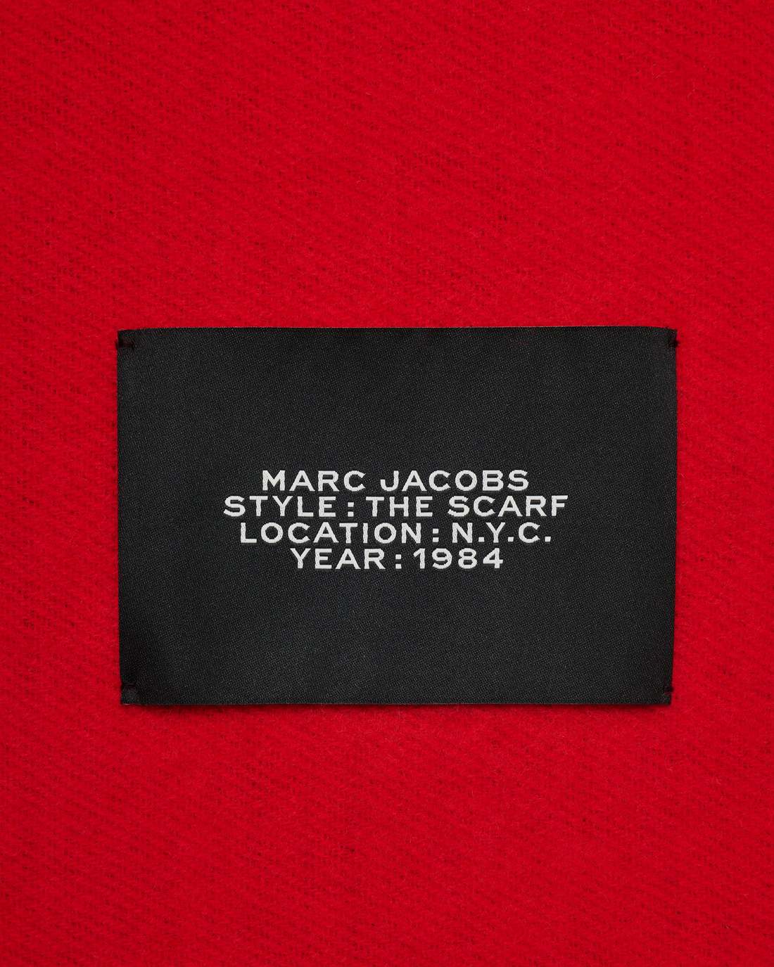 Marc Jacobs The Scarf Dark Plum ACCESSORIES