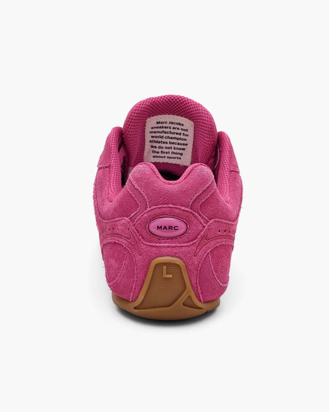 Marc Jacobs The Suede 72 Spring Sneaker Raspberry Pink SHOES|NEW ARRIVALS