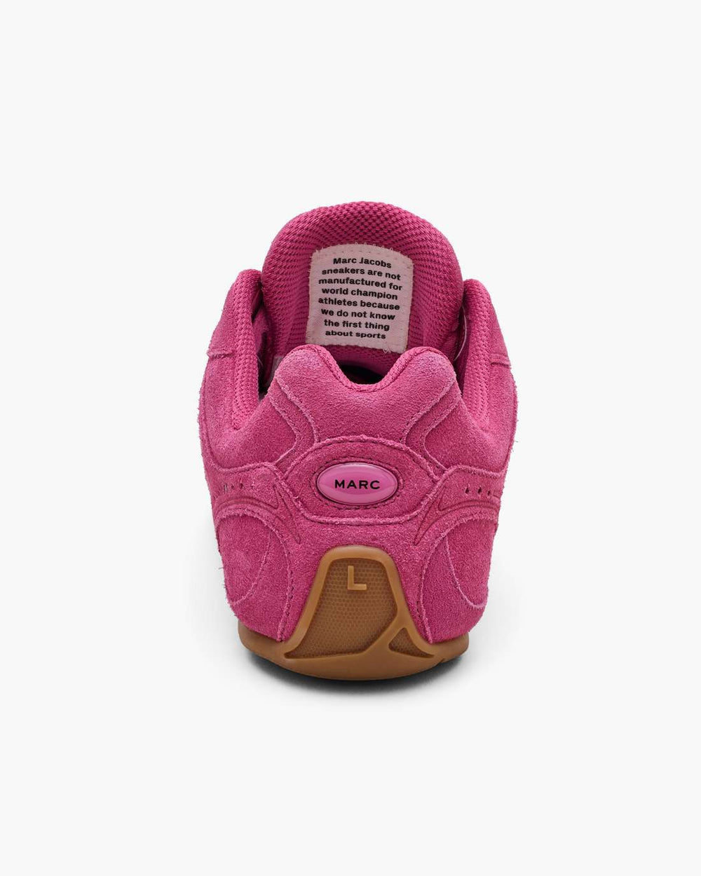 Marc Jacobs The Suede 72 Spring Sneaker Raspberry Pink SHOES|NEW ARRIVALS