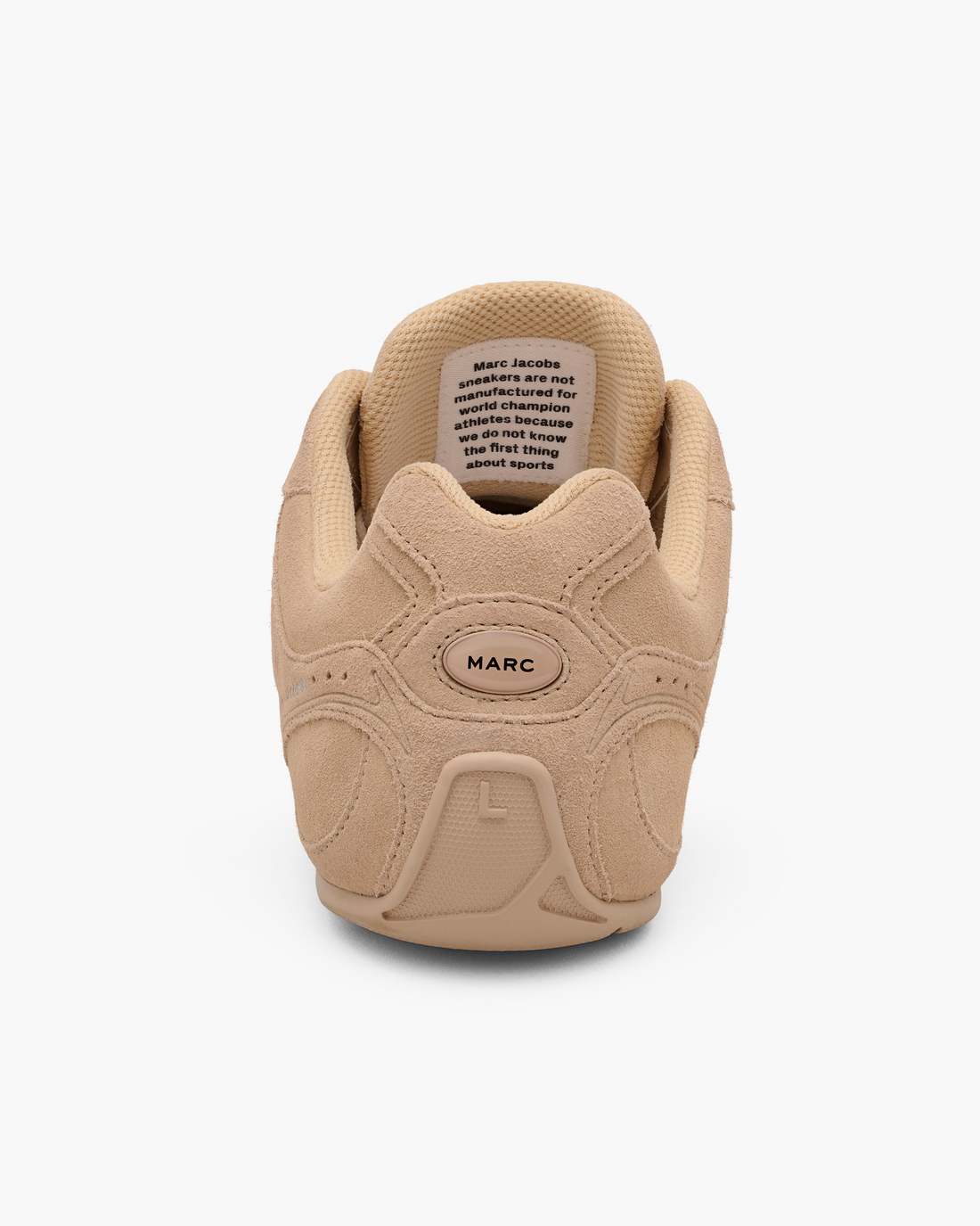 Marc Jacobs The Suede 72 Spring Sneaker Sand SHOES|NEW ARRIVALS