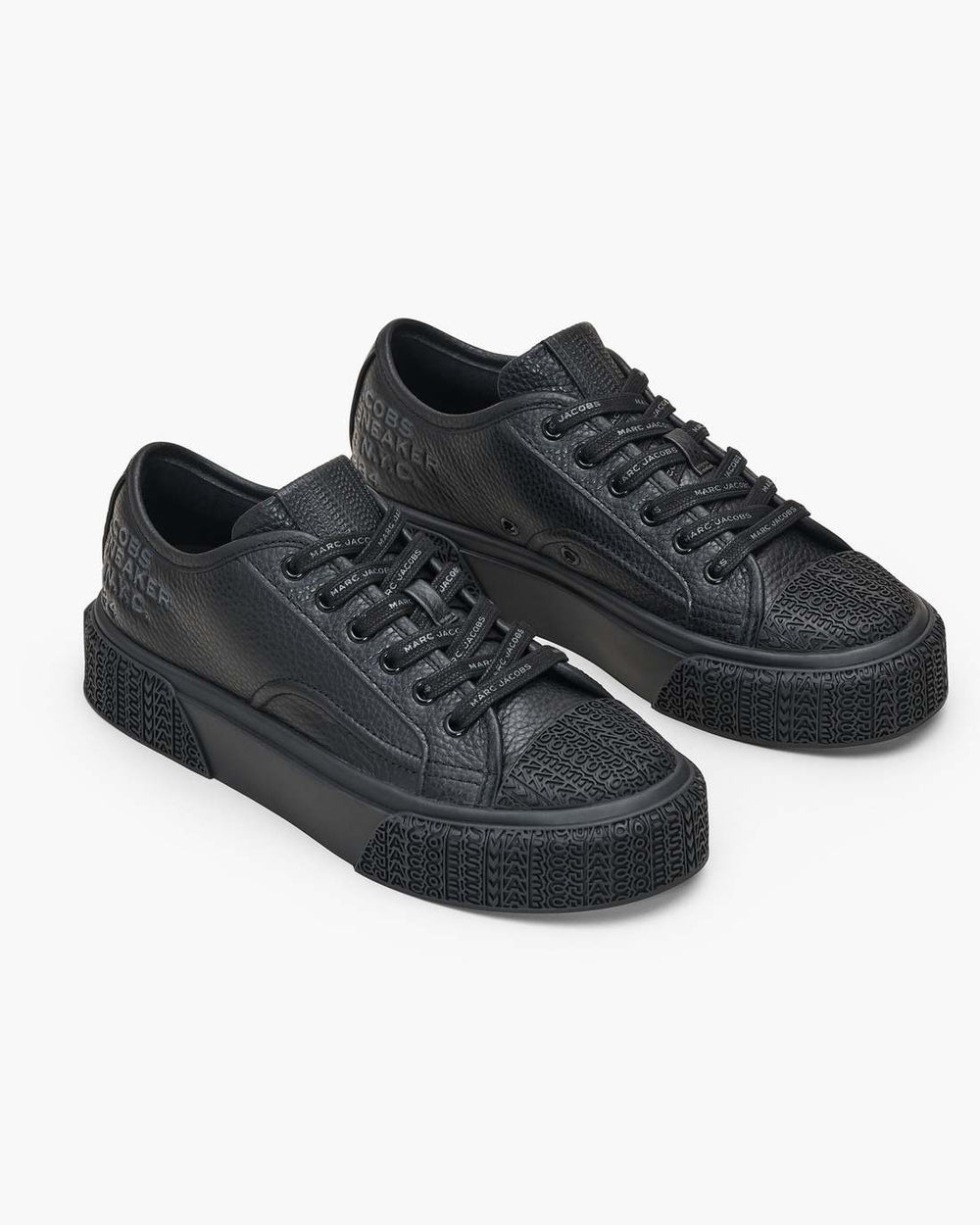 Marc Jacobs The Leather Sneaker Black SHOES