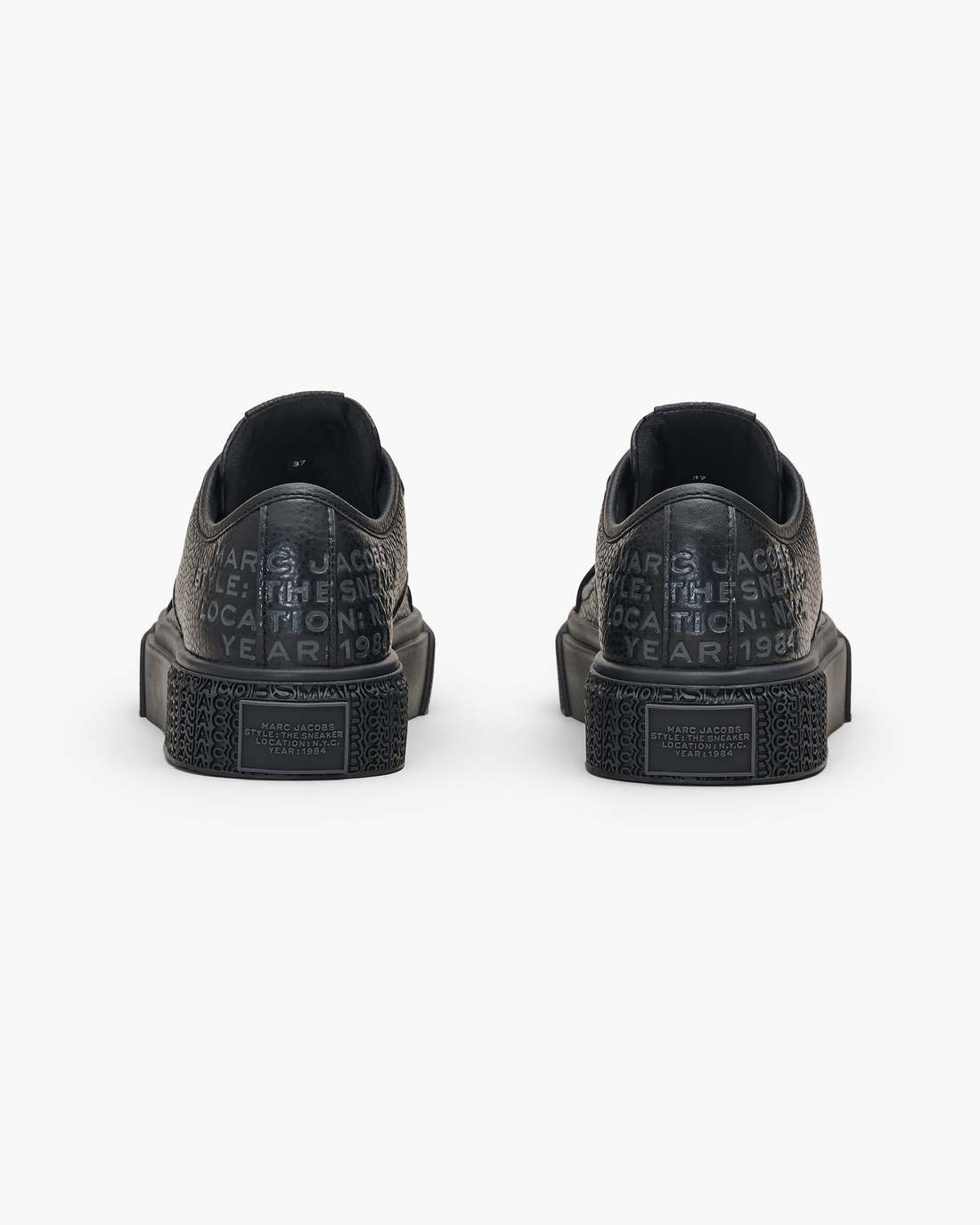 Marc Jacobs The Leather Sneaker Black SHOES