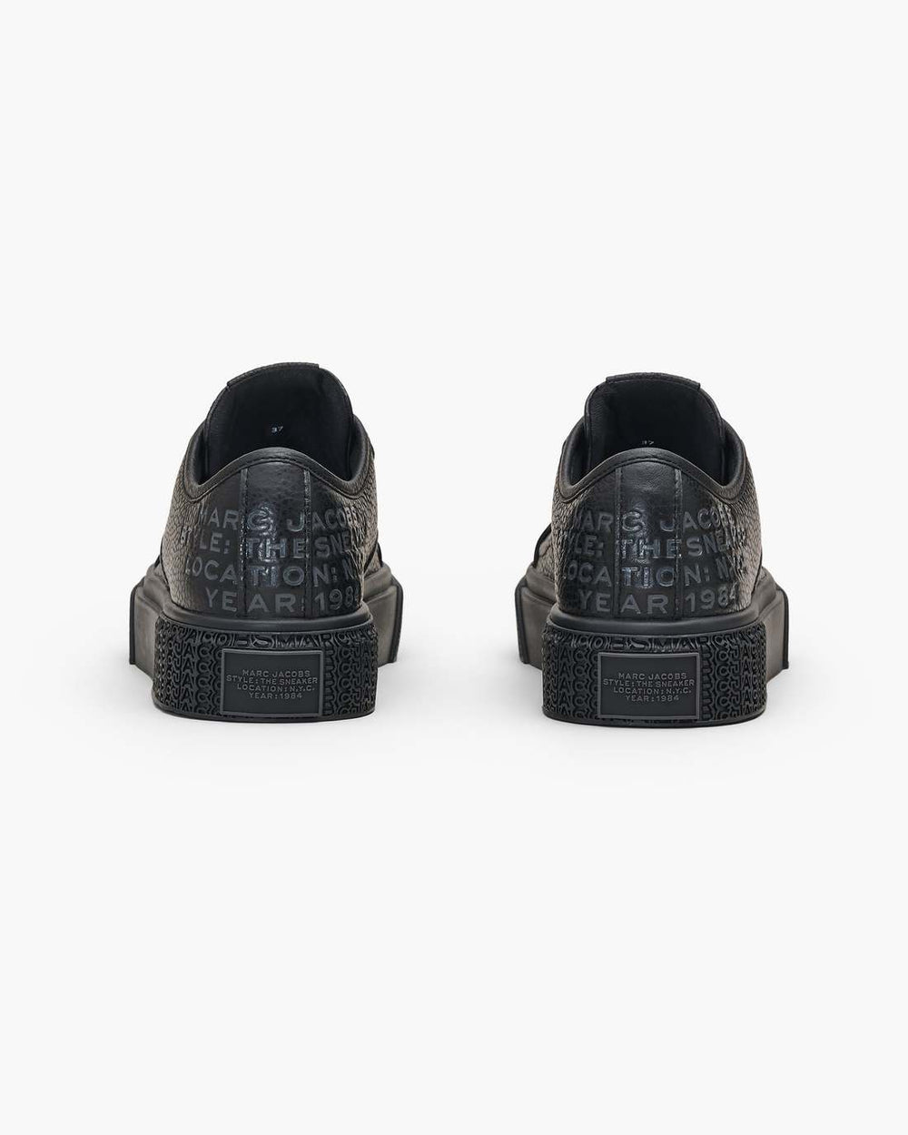 Marc Jacobs The Leather Sneaker Black SHOES