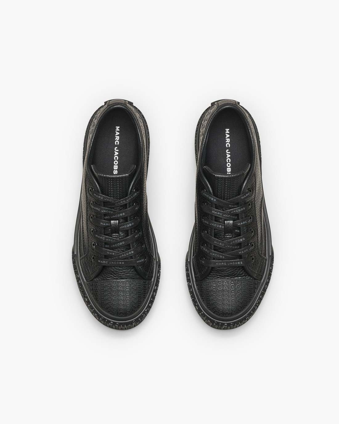 Marc Jacobs The Leather Sneaker Black SHOES