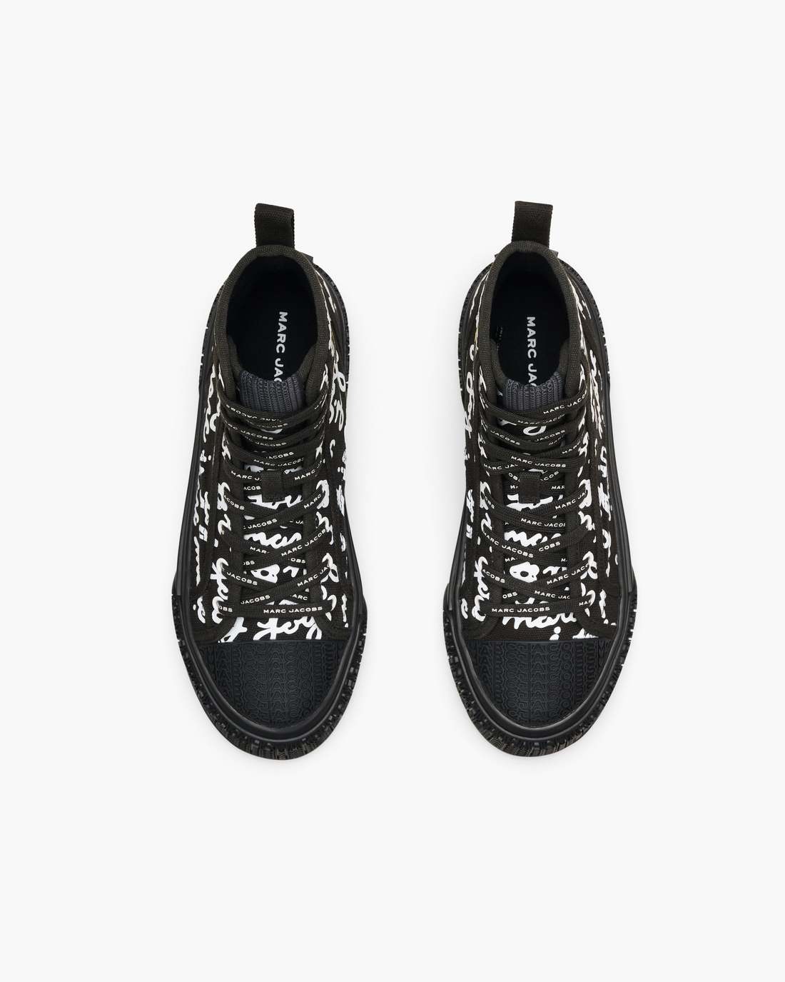 Marc Jacobs The Marc Is Joy Canvas Sneaker Black Multi SHOES