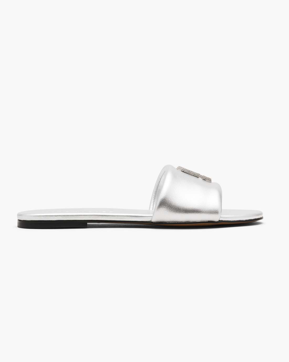 Marc Jacobs The Pave Snapshot Slide Silver SHOES|NEW ARRIVALS