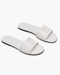 Marc Jacobs The Snapshot Slide Bright White SHOES
