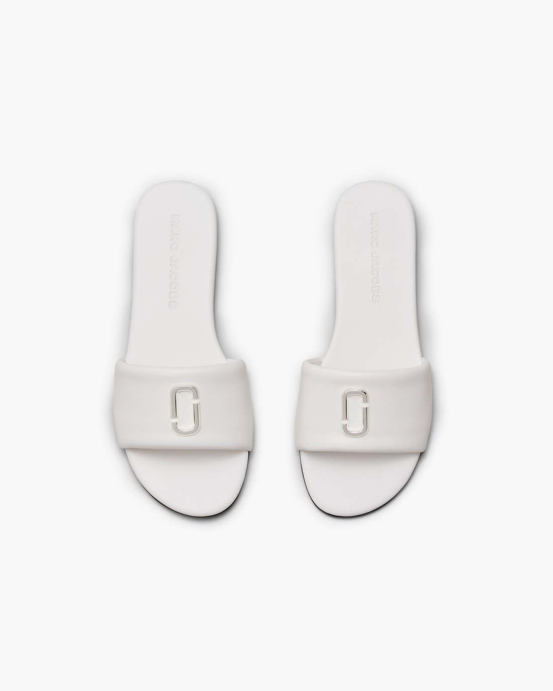 Marc Jacobs The Snapshot Slide Bright White SHOES