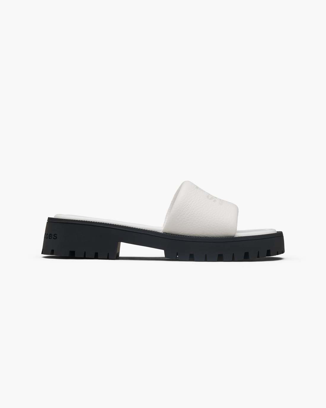 Marc Jacobs The Lug Sole Slide Bright White SHOES