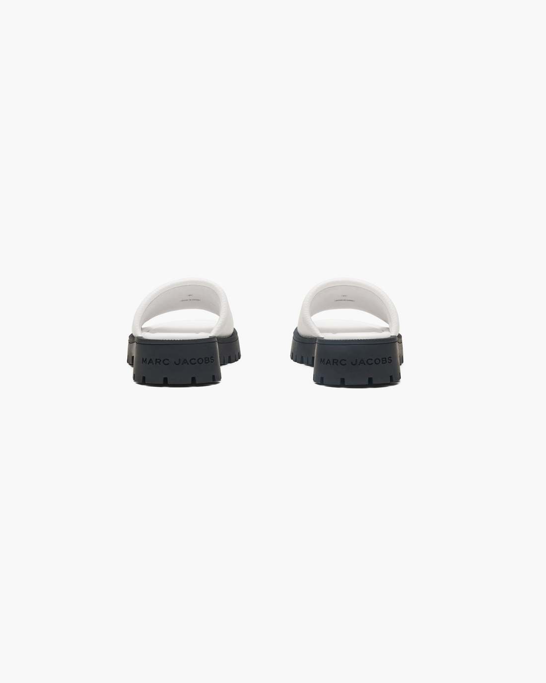 Marc Jacobs The Lug Sole Slide Bright White SHOES