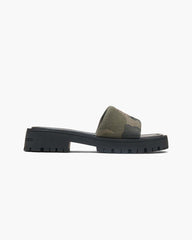 Marc Jacobs The Camo Jacquard Lug Sole Slide Camo Multi SHOES