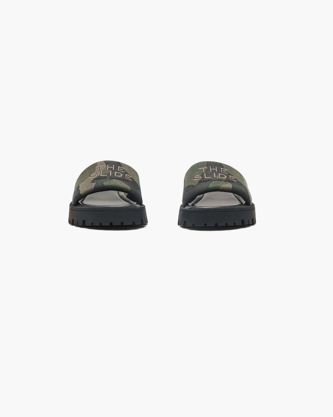 Marc Jacobs The Camo Jacquard Lug Sole Slide Camo Multi SHOES