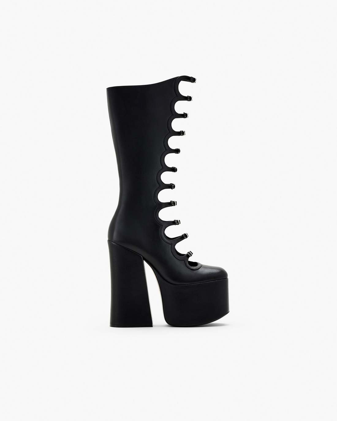 Marc Jacobs The Kiki Knee-High Boot Black SHOES