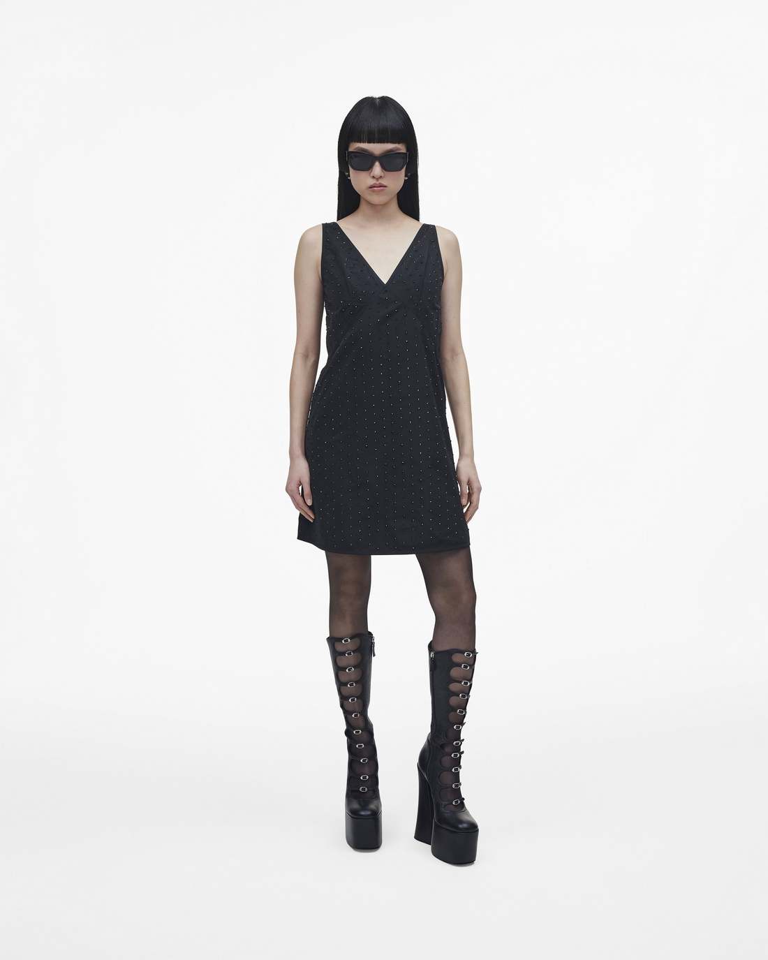 Marc Jacobs The Kiki Knee-High Boot Black SHOES