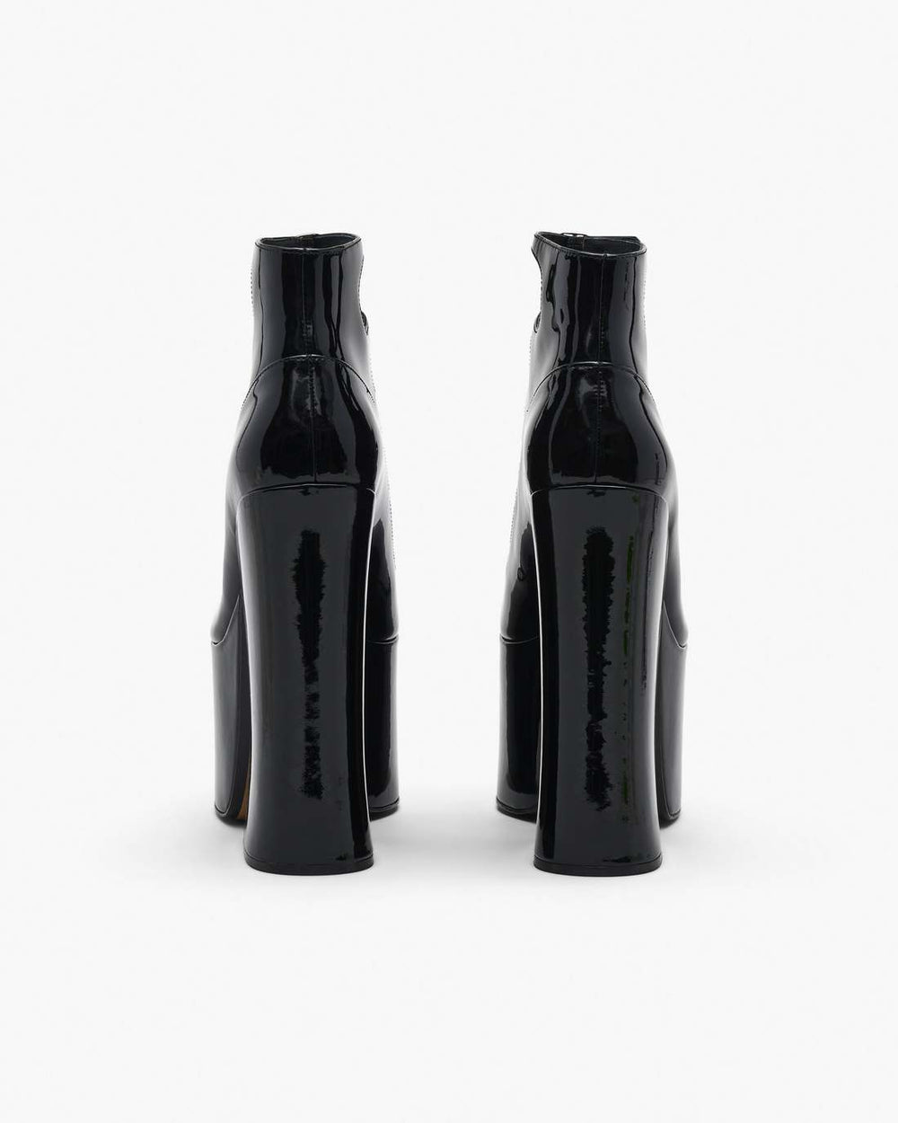 Marc Jacobs The Patent Leather Kiki Ankle Boot Black SHOES