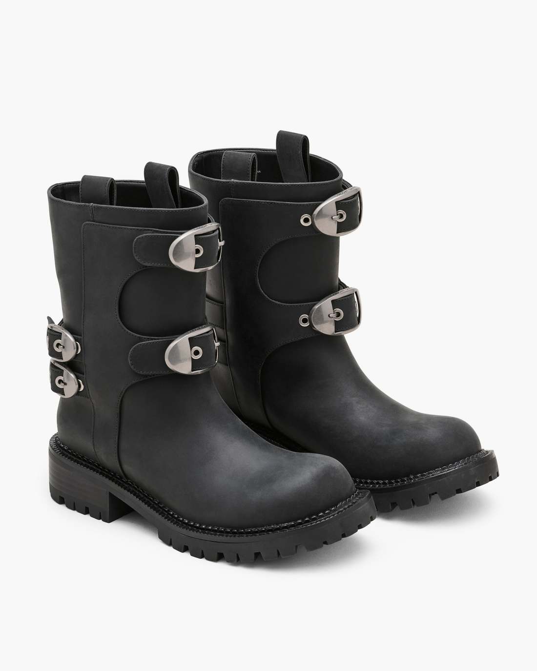 Marc Jacobs The Kiki Moto  Boot Black SHOES|NEW ARRIVALS