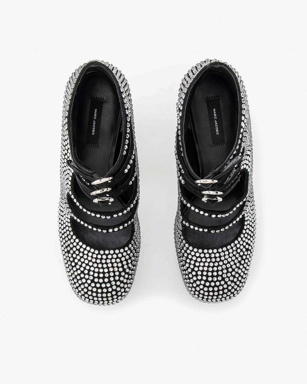 Marc Jacobs The Rhinestone Kiki Ankle Boot Black/Crystal SHOES