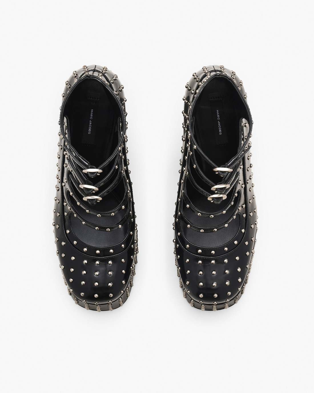 Marc Jacobs The Glam Studs Kiki Ankle Boot Black SHOES