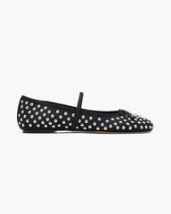 Marc Jacobs The Studded Sabrina Ballerina Black Multi SHOES