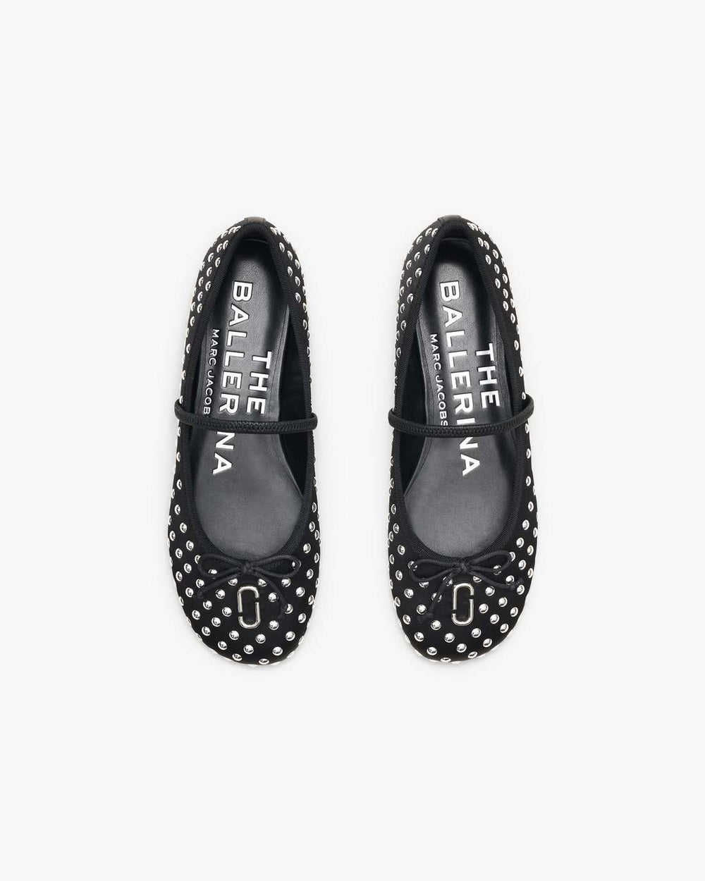 Marc Jacobs The Studded Sabrina Ballerina Black Multi SHOES