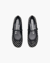 Marc Jacobs The Studded Sabrina Ballerina Black Multi SHOES