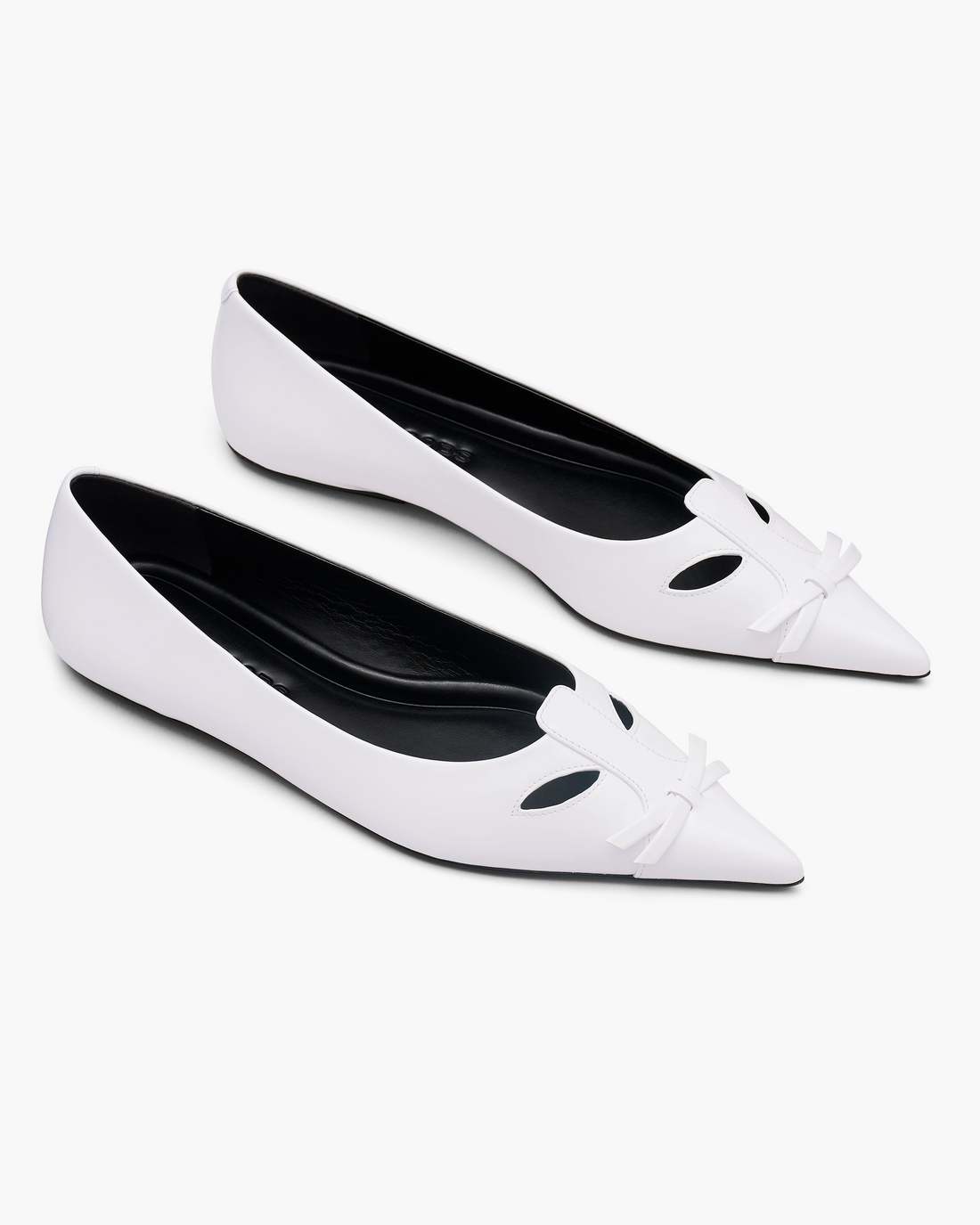 Marc Jacobs The Kat Ballerina Bright White SHOES