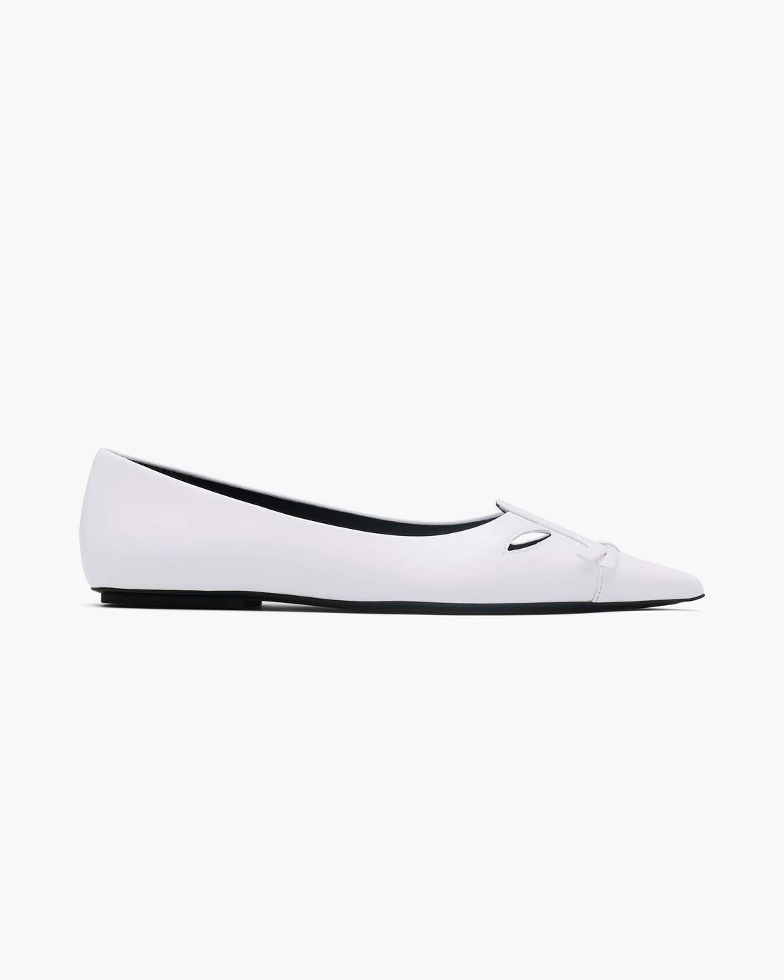 Marc Jacobs The Kat Ballerina Bright White SHOES