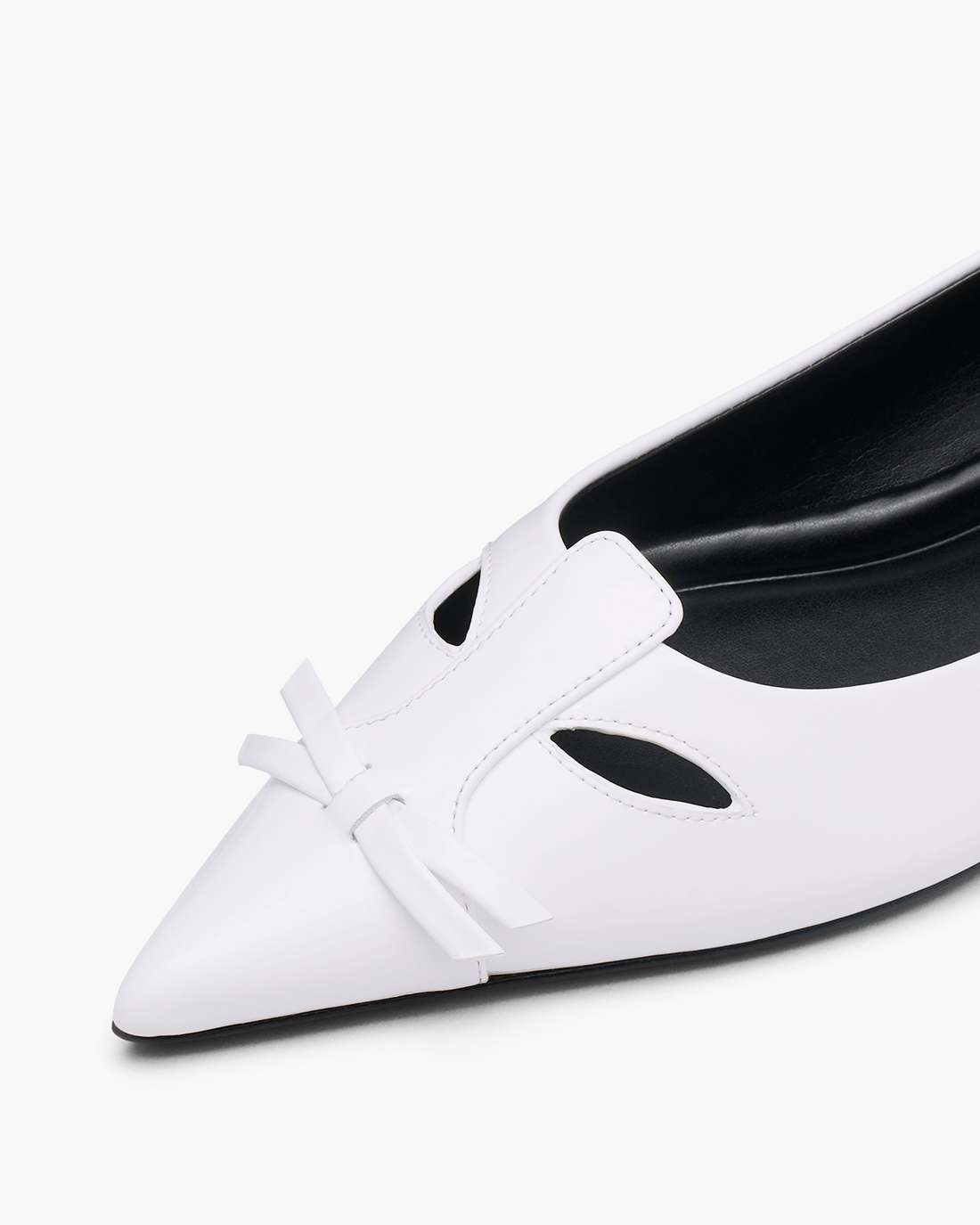 Marc Jacobs The Kat Ballerina Bright White SHOES