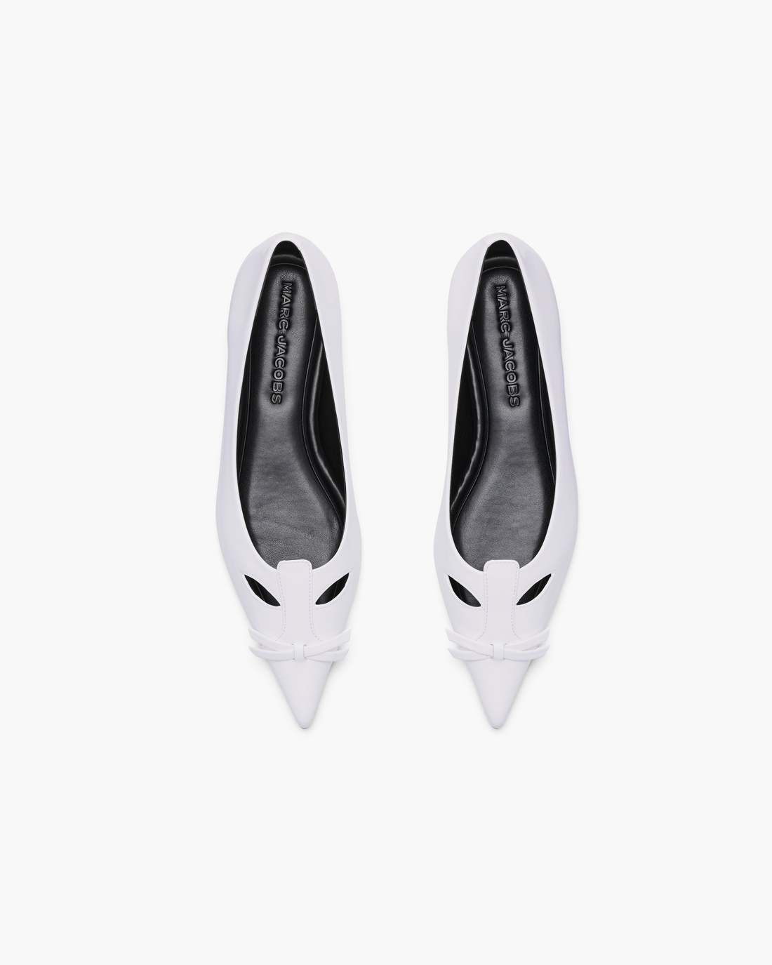 Marc Jacobs The Kat Ballerina Bright White SHOES