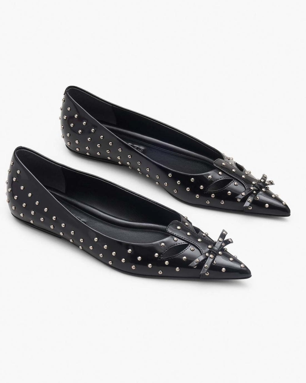 Marc Jacobs The Glam Studs Kat Ballerina Black SHOES