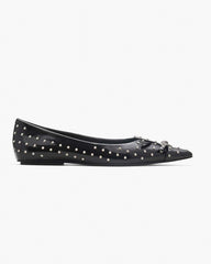 Marc Jacobs The Glam Studs Kat Ballerina Black SHOES