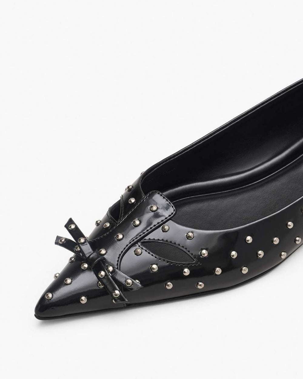 Marc Jacobs The Glam Studs Kat Ballerina Black SHOES