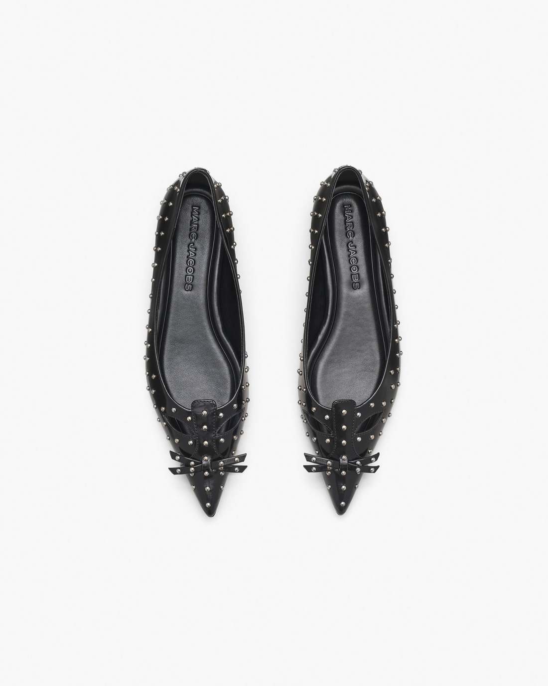 Marc Jacobs The Glam Studs Kat Ballerina Black SHOES
