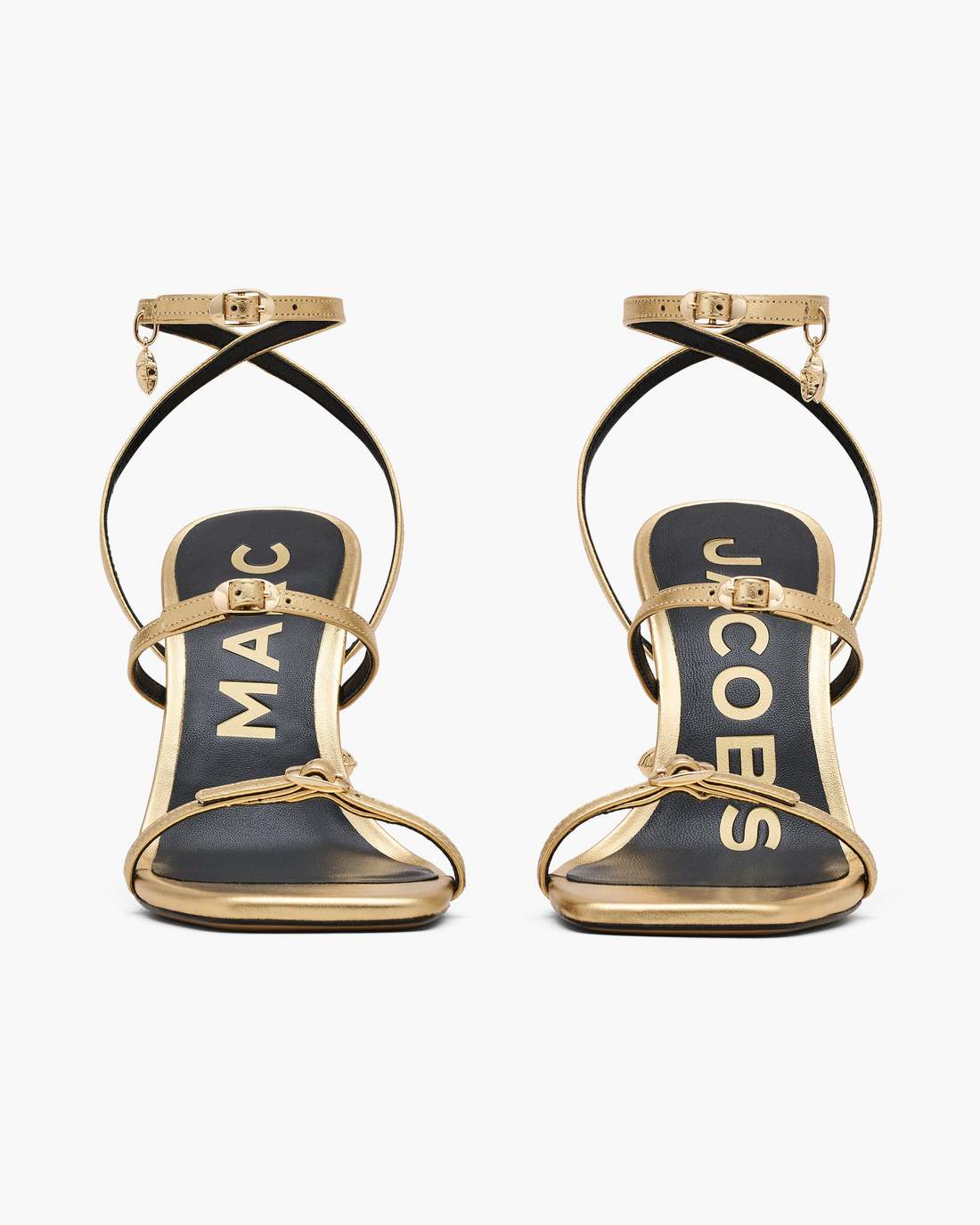 Marc Jacobs The Metallic Leather Daisy Heel Gold SHOES