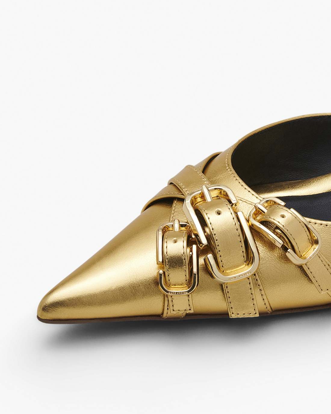 Marc Jacobs The Emma Kitten Heel Shiny Gold SHOES