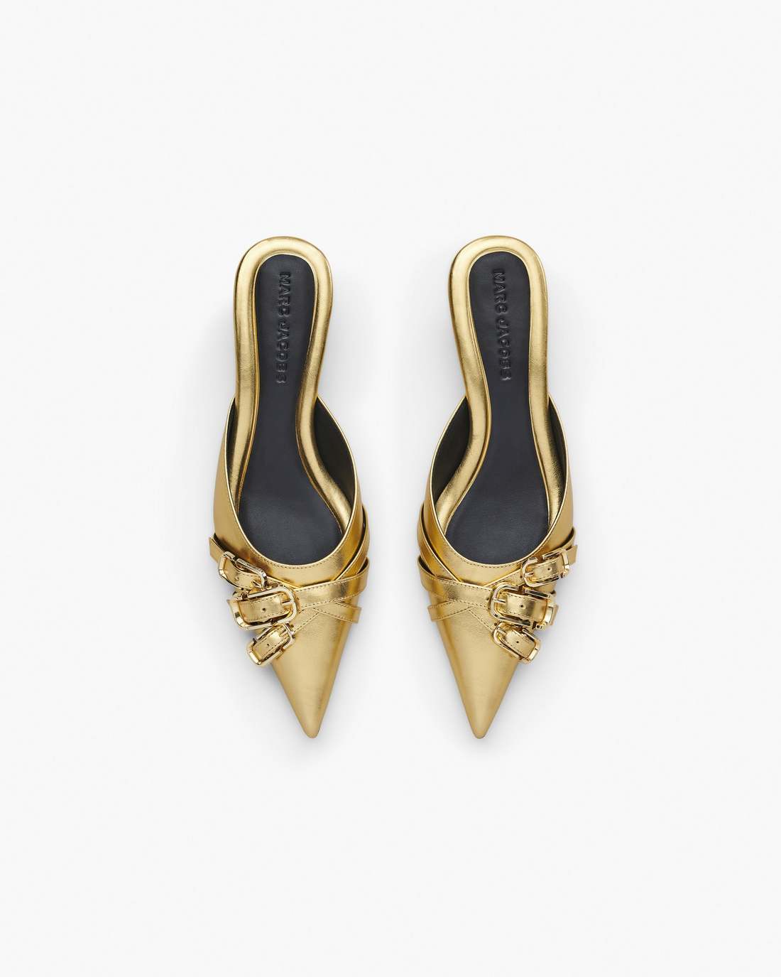 Marc Jacobs The Emma Kitten Heel Shiny Gold SHOES