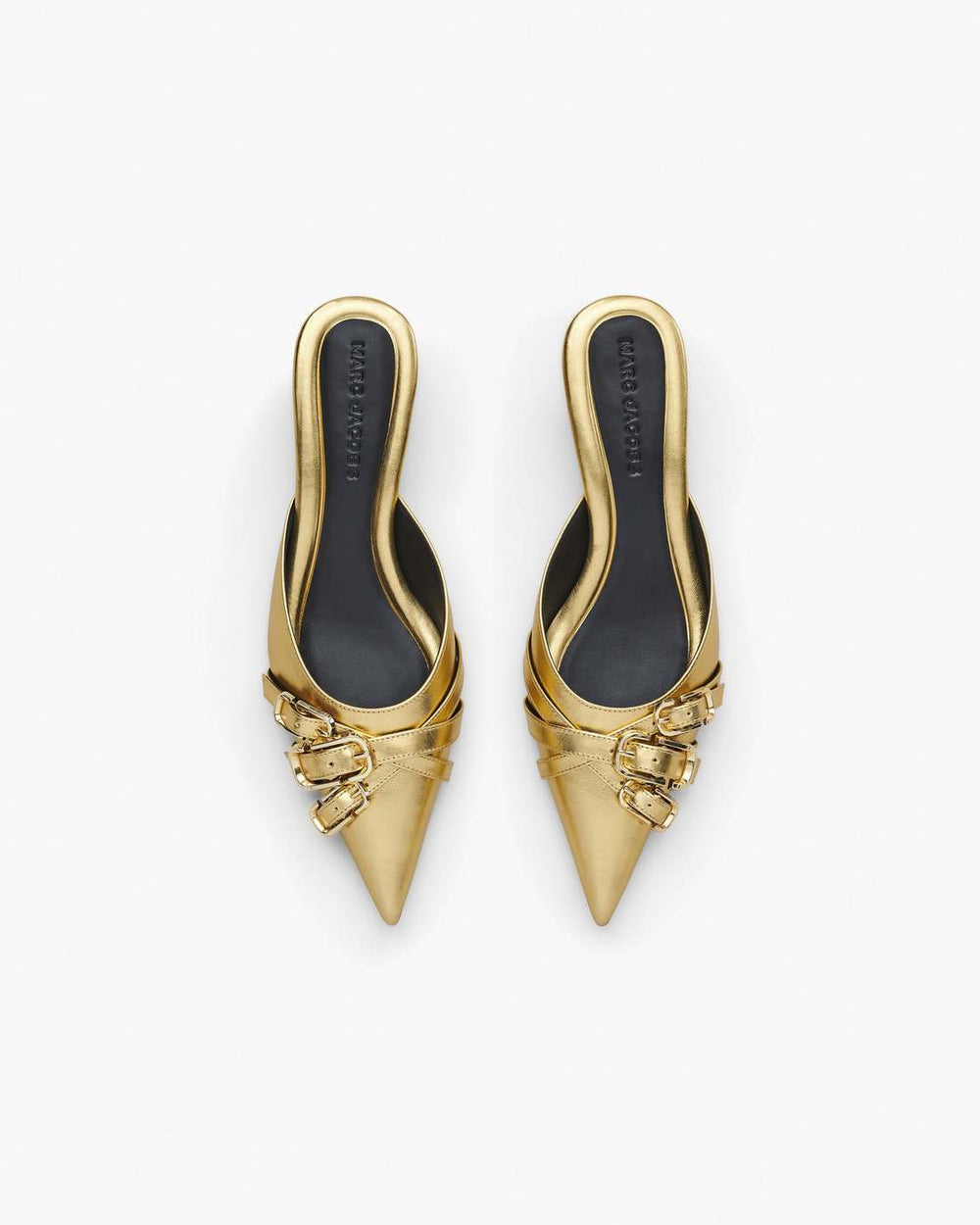 Marc Jacobs The Emma Kitten Heel Shiny Gold SHOES